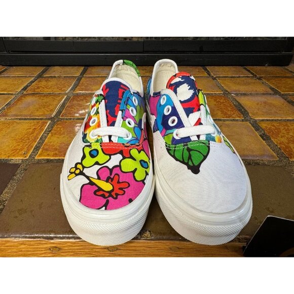 Women’s 7 Vans Anaheim Factory Collection Hoffman Fabrics Original Skate Shoes - Picture 3 of 10